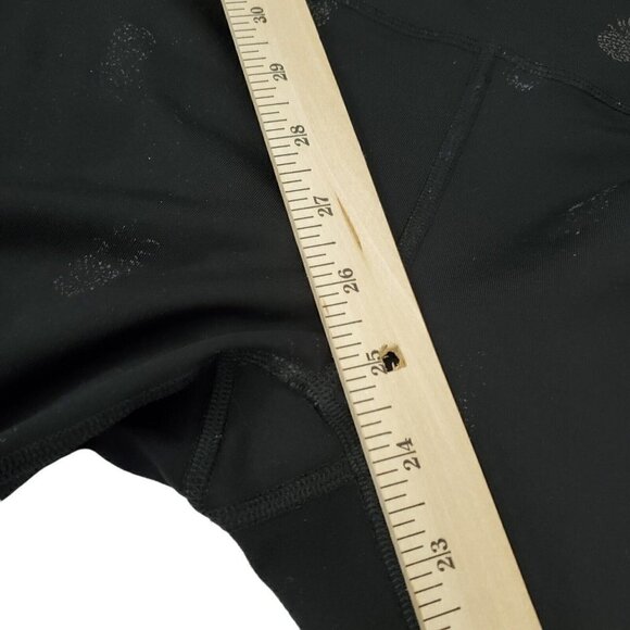 Beyond Yoga Leggings Medium Black Pineapple Print Ankle Crop Athleisure - Picture 9 of 9